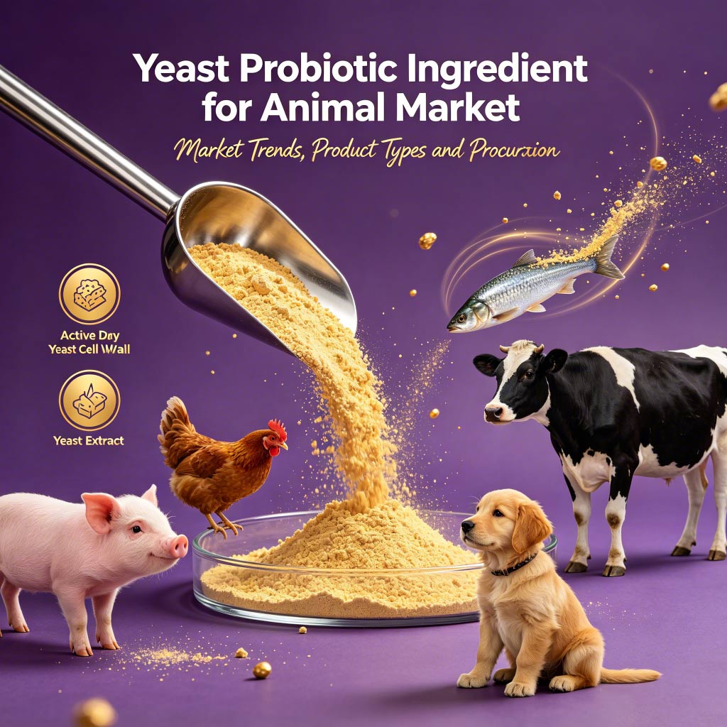 Yeast Probiotic Ingredient for Animal Market: Trends, Applications and Procurement