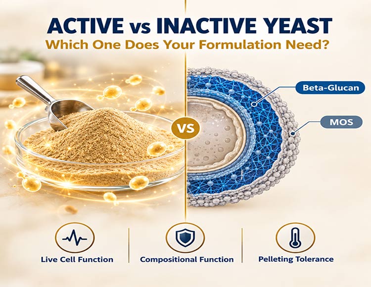 Active Dry Yeast vs Inactive Yeast in Animal Feed: How Feed Mills Choose the Right Type