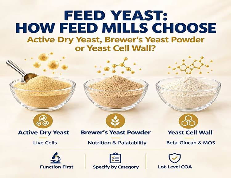 Feed Yeast Market: Active Dry Yeast, Brewer's Yeast Powder or Yeast Cell Wall? How Feed Mills Choos